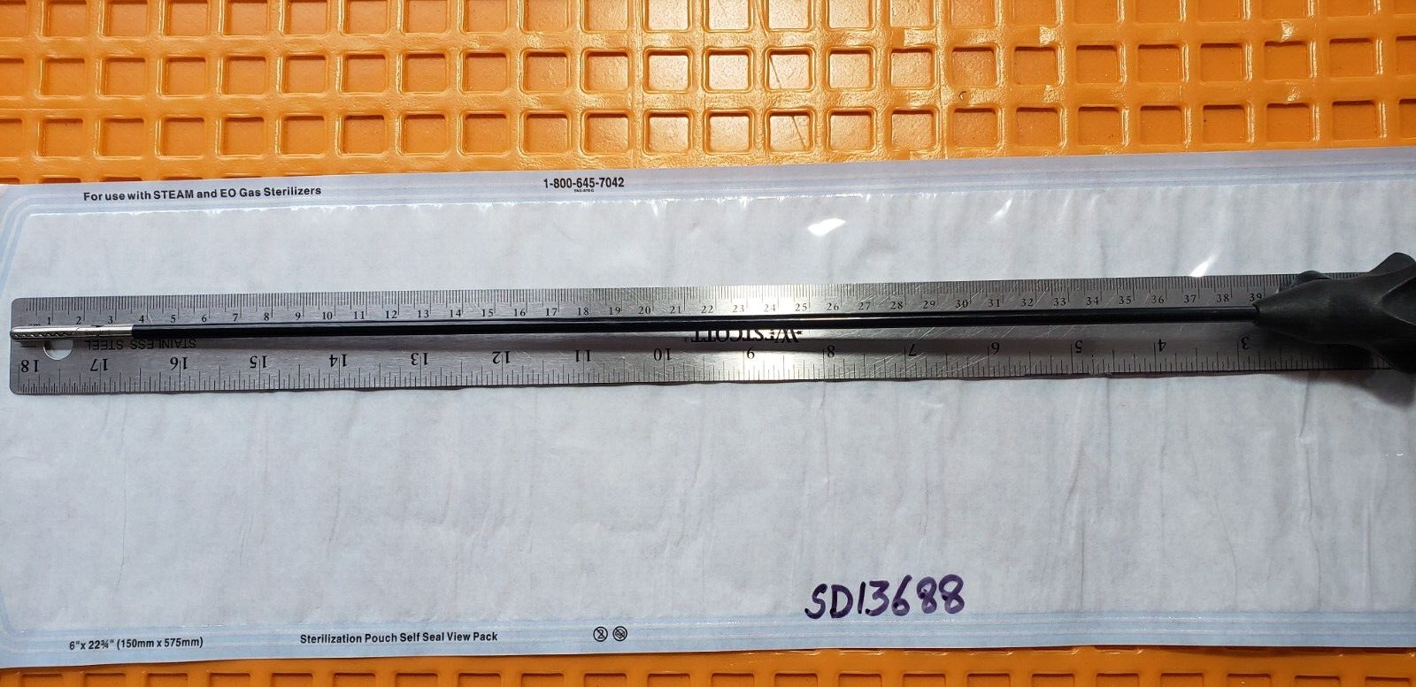 Surgical Direct Laparoscopic Monopolar Fundus Grasping Forceps 5mmx38cm