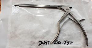 JARIT Orthopedic 280-237 Spurling Kerrison Rongeurs 90 Deg 5mm Up Bite 8" Shaft
