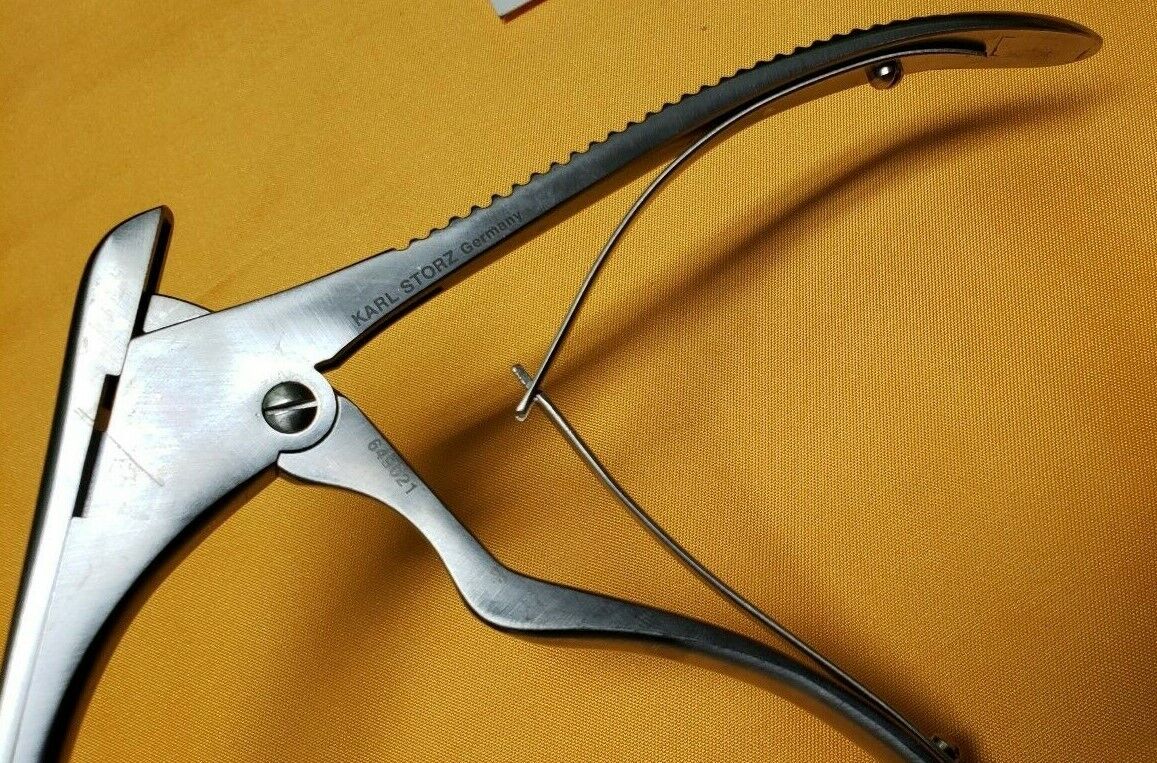 Storz 649021 Surgical Antrum Punch Upbiting 90* Through Cutting working 17cm