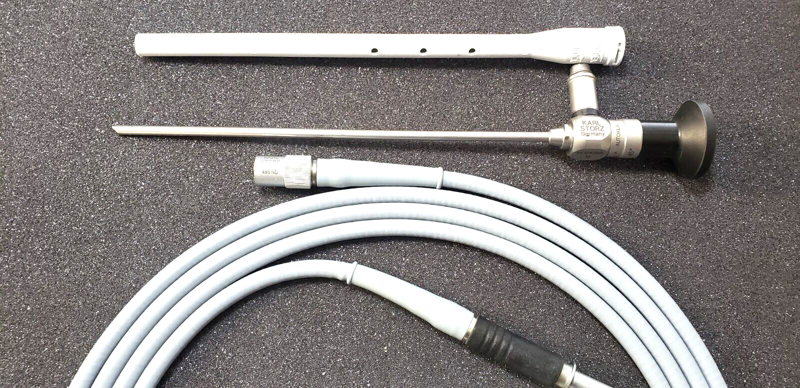 Karl Storz 7230 FA Arthroscope 4mm x 45 Degree 18cm & 495ND Fiber Optic Cable