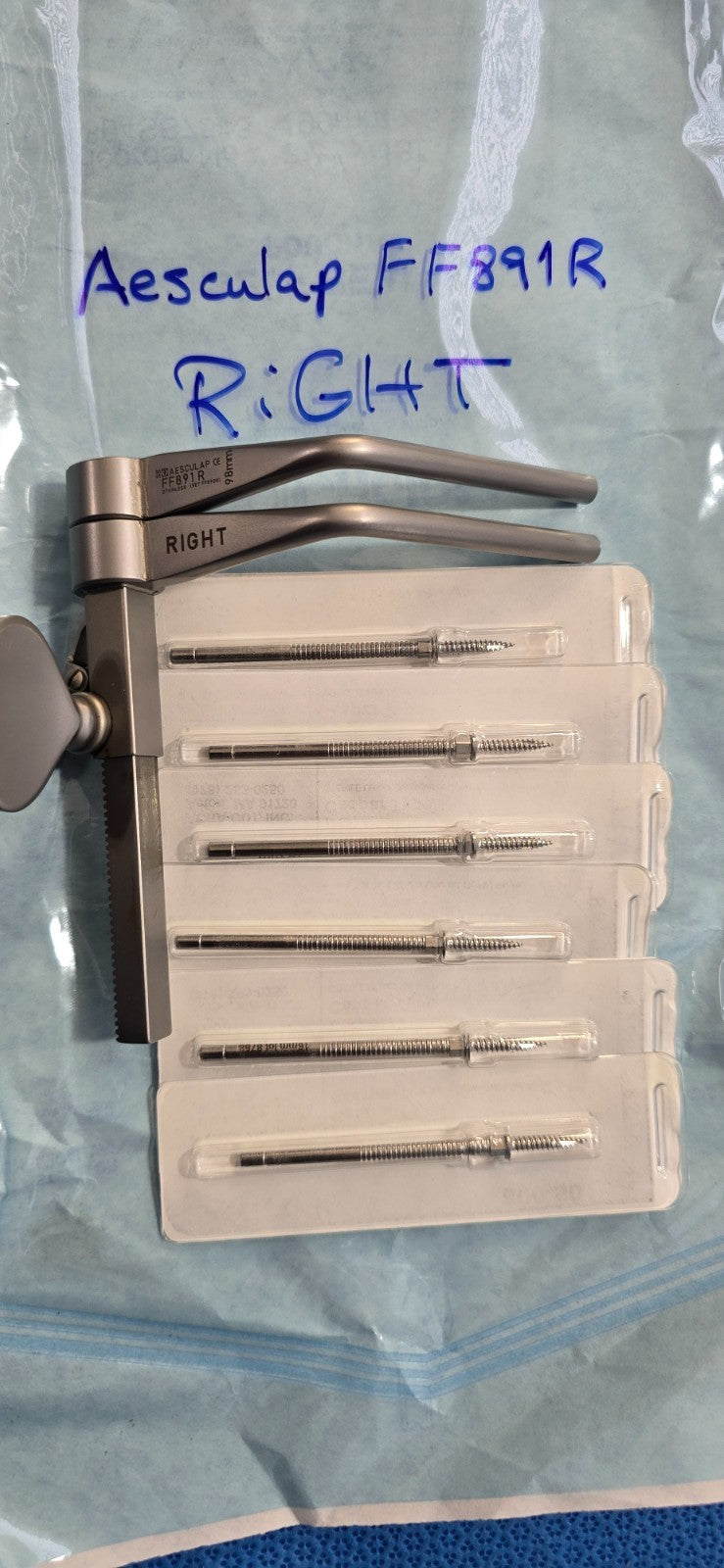 AESCULAP FF891R Surgical Orthopedic Casper Distractor Drill Guide