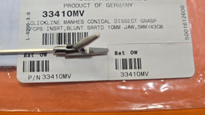 Karl Storz 33410MV Clickline Manhès Conical Grasping Forceps 5mm x 43cm Insert