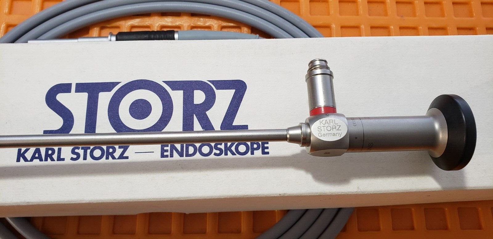 Karl Storz 26046BA 5mmx30 Degree Telescope 30cm Autoclave & 495NA Fiber Cable