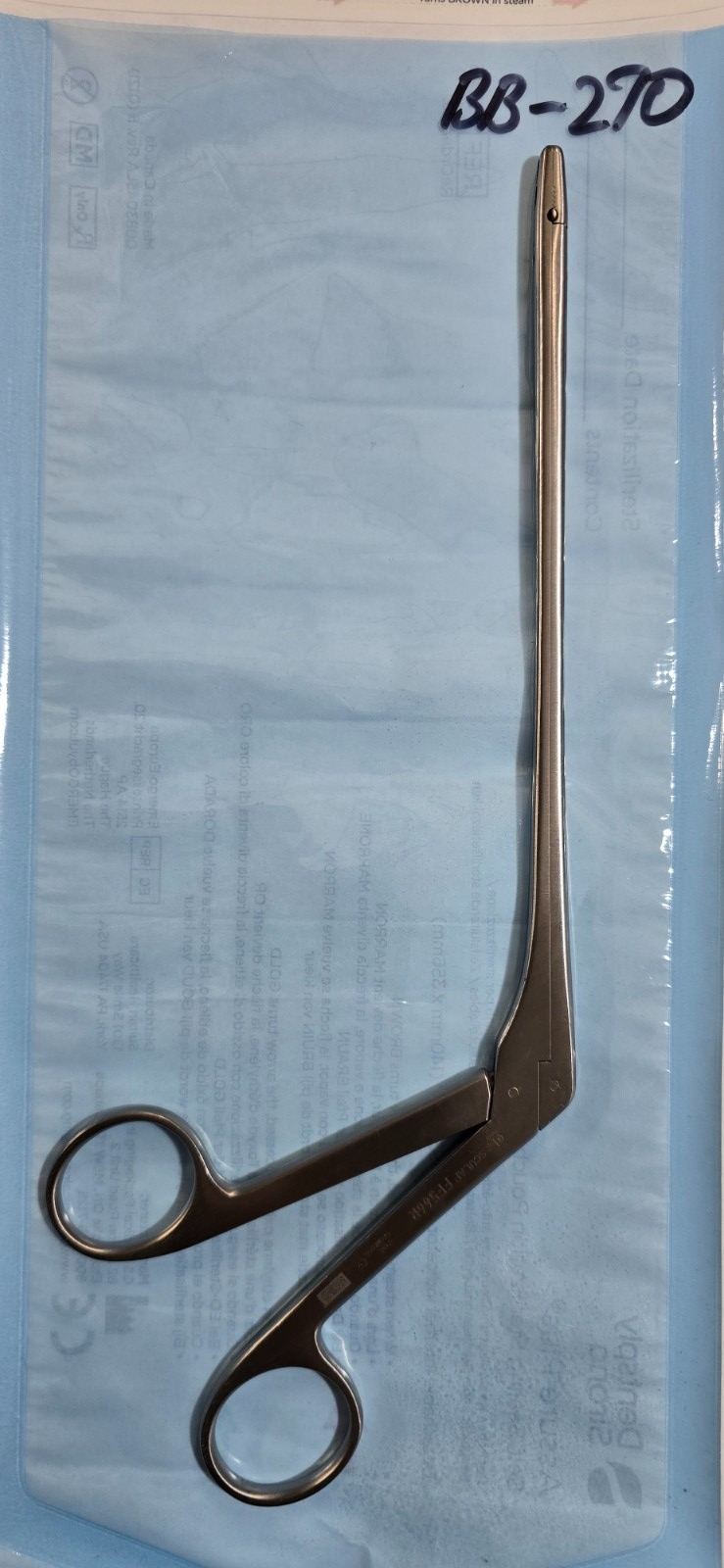 AESCULAP FF 566R Surgical Orthopedic Casper Rongeur 6mm Shaft 7"