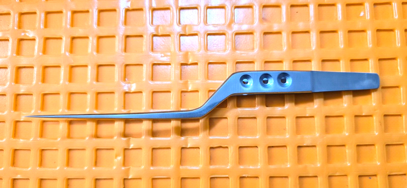 Garana Surgical Yasargil Micro Tweezer Bayonet Forceps  9" Plain Tips