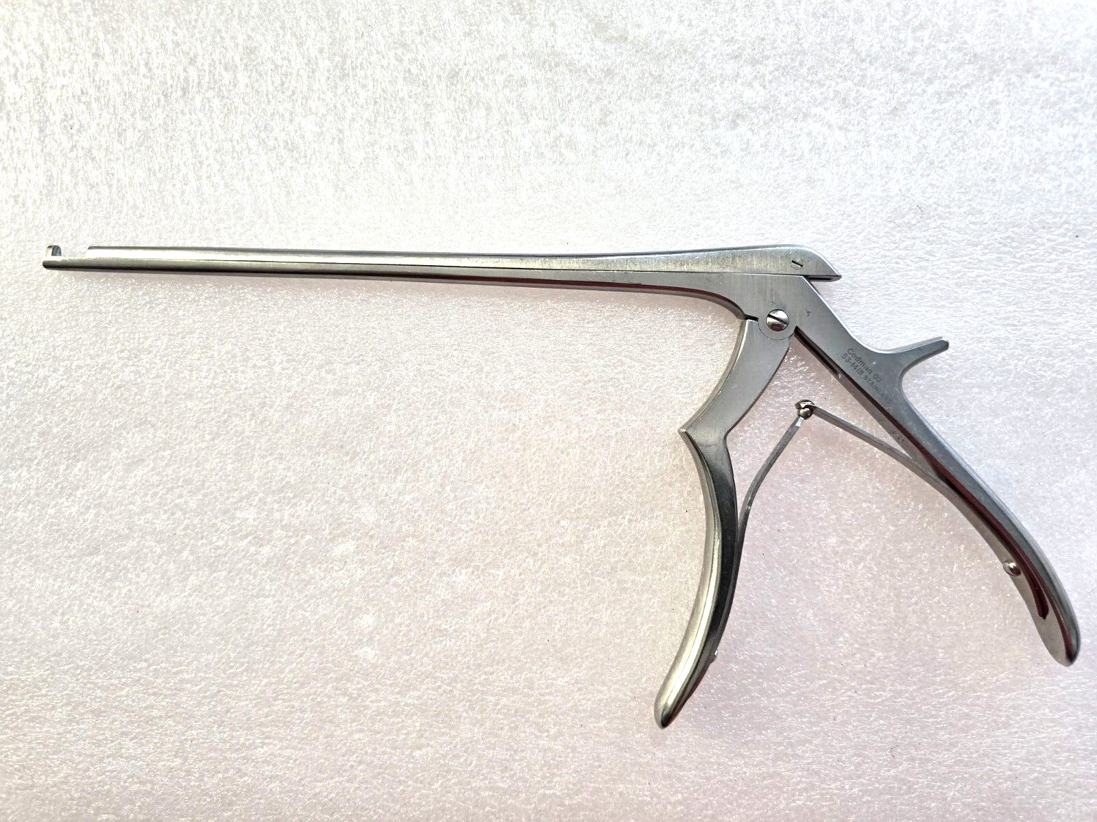 Codman 53-1418 Surgical Orthopedic Kerrison Rongeur 3mm 90 Degree 8" Shaft