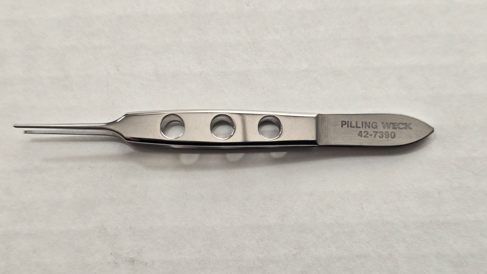 PILLING Weck Bishop Harmon Tissue Forceps 3.5" (1x2Teeth) REF: 42-7390