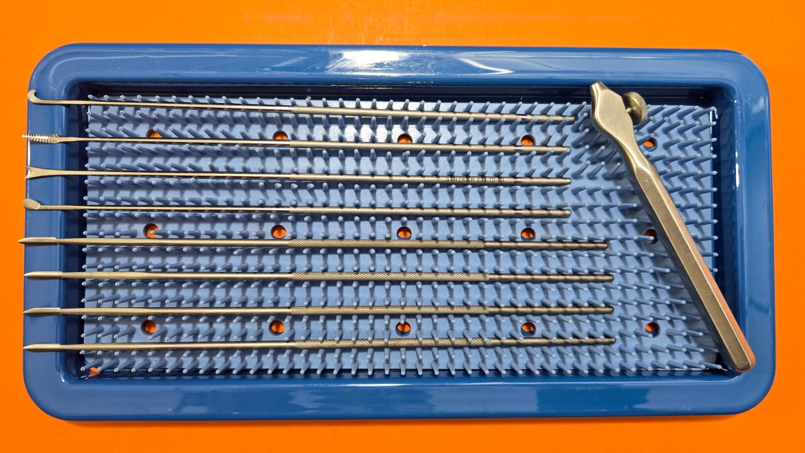 Stryker 233-70-1 Orthopedic Arthroscopy Instruments Set of 9 with tray