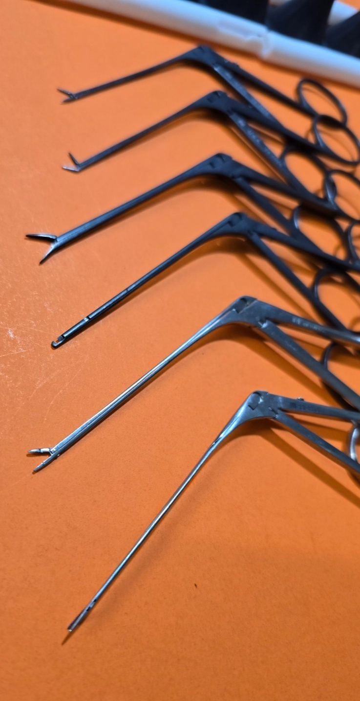 RICHARDS Surgical Ent Cannula Scissors, Forceps Coated Instruments Set of 20-Pcs