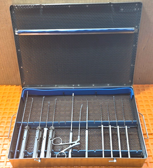 Acufex Arthroscopy Punches Instruments Set of 12-Pcs with Tray
