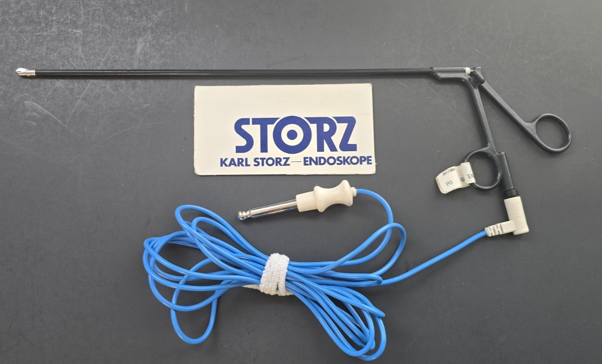Karl Storz Laparoscopic Monopolar Hook Scissors 5mm x 30cm W- Cable