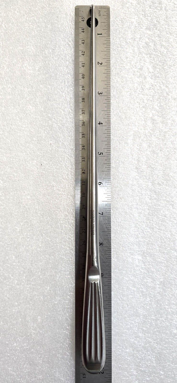 Ruggles RN1225 Surgical Neuro Spine Curette Size 1 Angle Up 12"