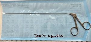 Jarit 460-246 Surgical Jako Micro scissors 9 3/4" Angled Up 4.5mm Blade