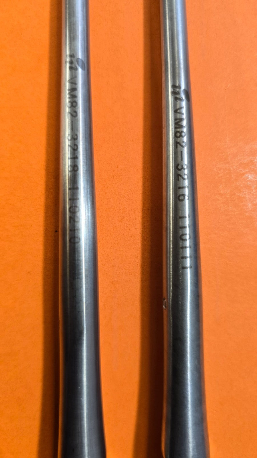 V.Mueller VM82-3266 Surgical Orthopedic Curette Oval Cup 12" Set of #0,#2