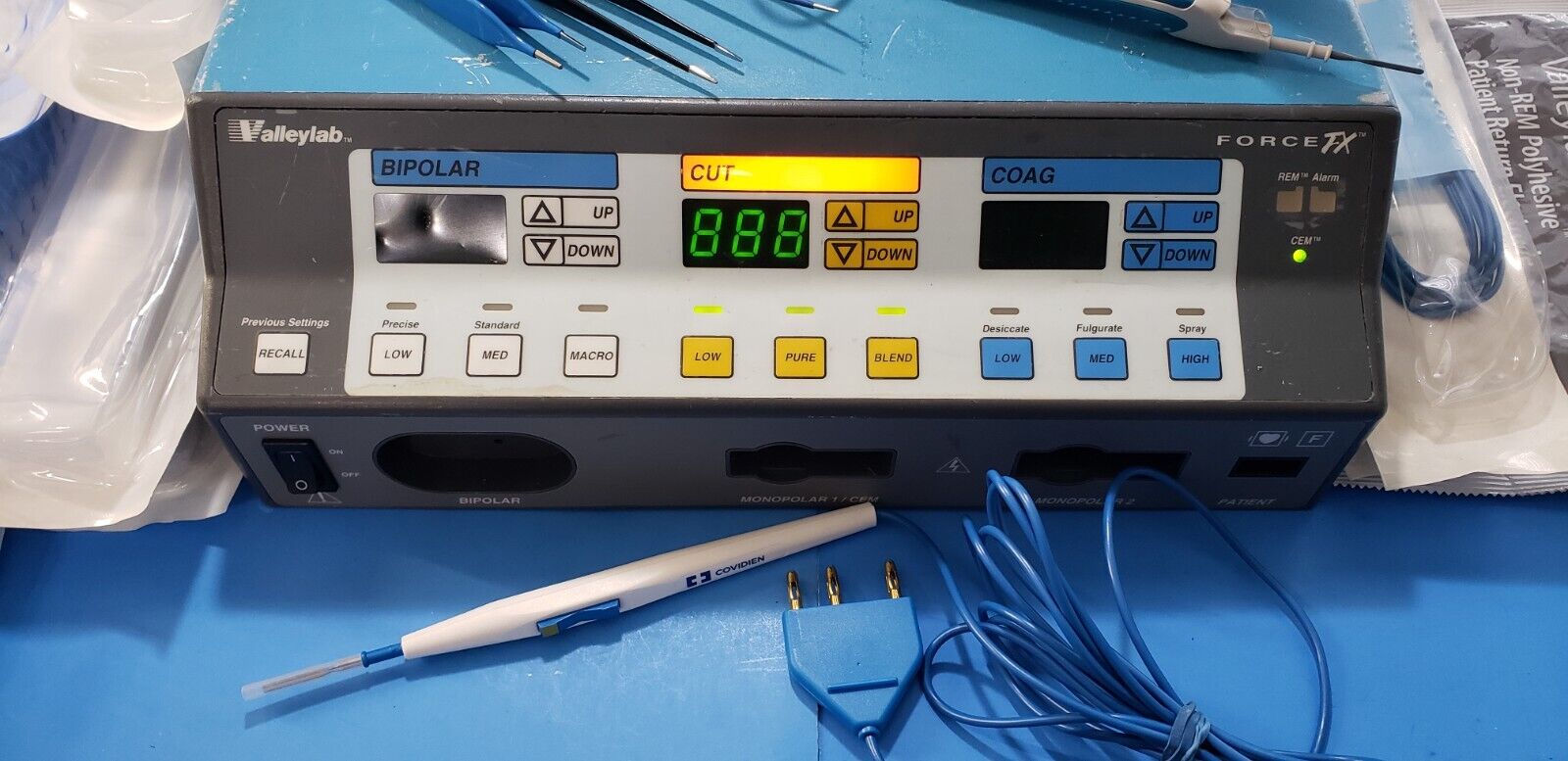 Valleylab Force FX C System with Bipolar & Monopolar Foot Switch