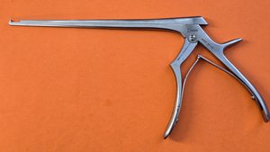 JARIT Orthopedic 281-050 Micro Kerrison Rongeurs 90 Deg 2mm Up Bite 8" Shaft