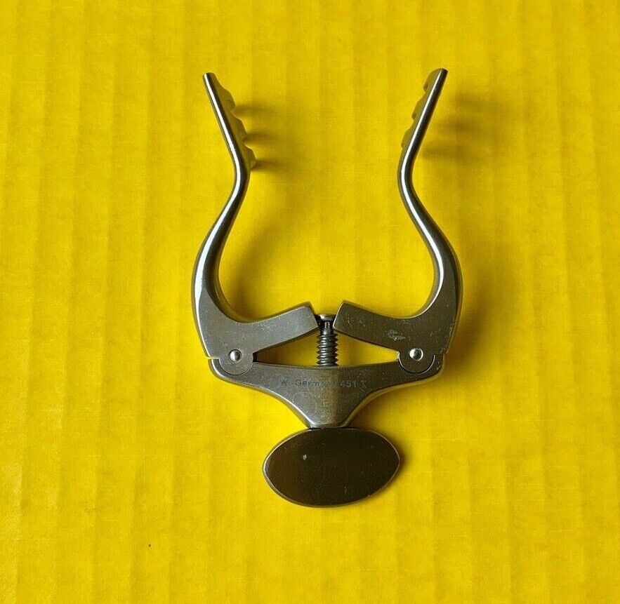 Weck Surgical Jansen Retractor, 3 x 3 Blunt Prongs, 4.5" (LOT of 2) REF: 488200