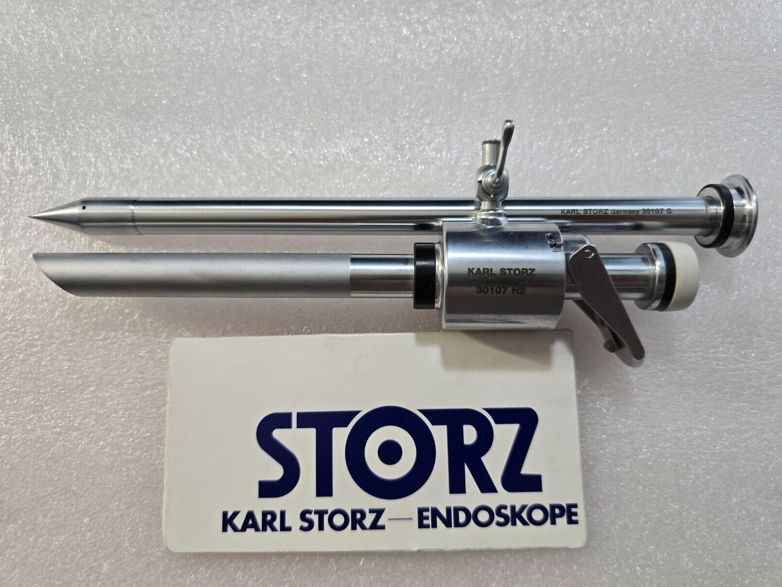 Karl Storz 30107 H2 Endoscopy Cannula 11mm with Sharp Tip Obturator