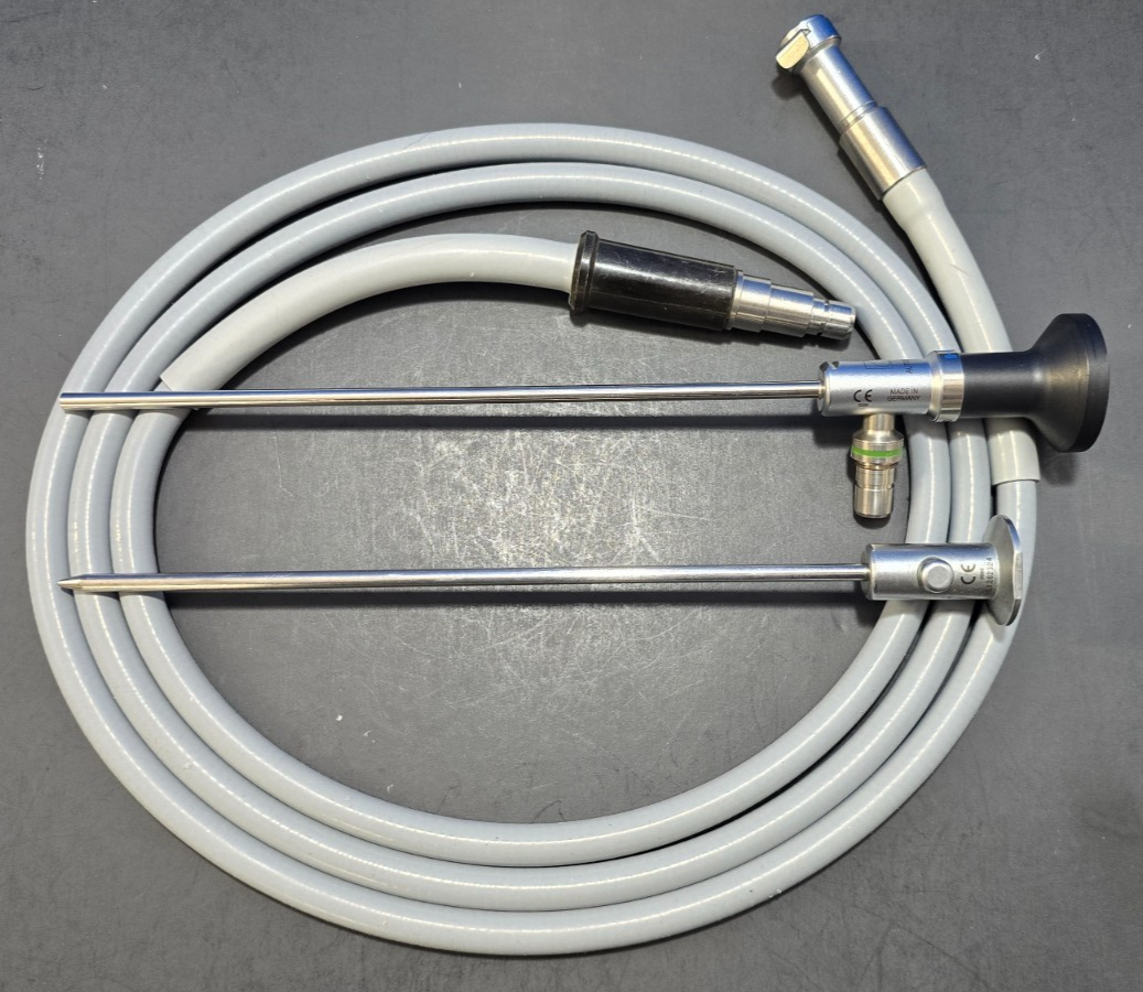 Conmed Linvatec HD Arthroscope 4mmx 0° Degree With R.Wolf Fiberoptic Cable