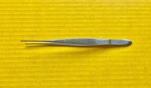 V. Mueller Cushing Tissue Forceps, 1 x 2 Teeth, 7.25" REF: NL1470