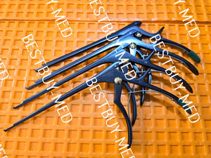 Life Instrument 838-0802-0B Ceramic Coated Kerrison Rongeurs 2,3,4,5mm Set