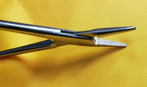 SCANLAN 6006-620 Surgical Diamond Dust Heavy Needle Holder, Straight 8 1/8"