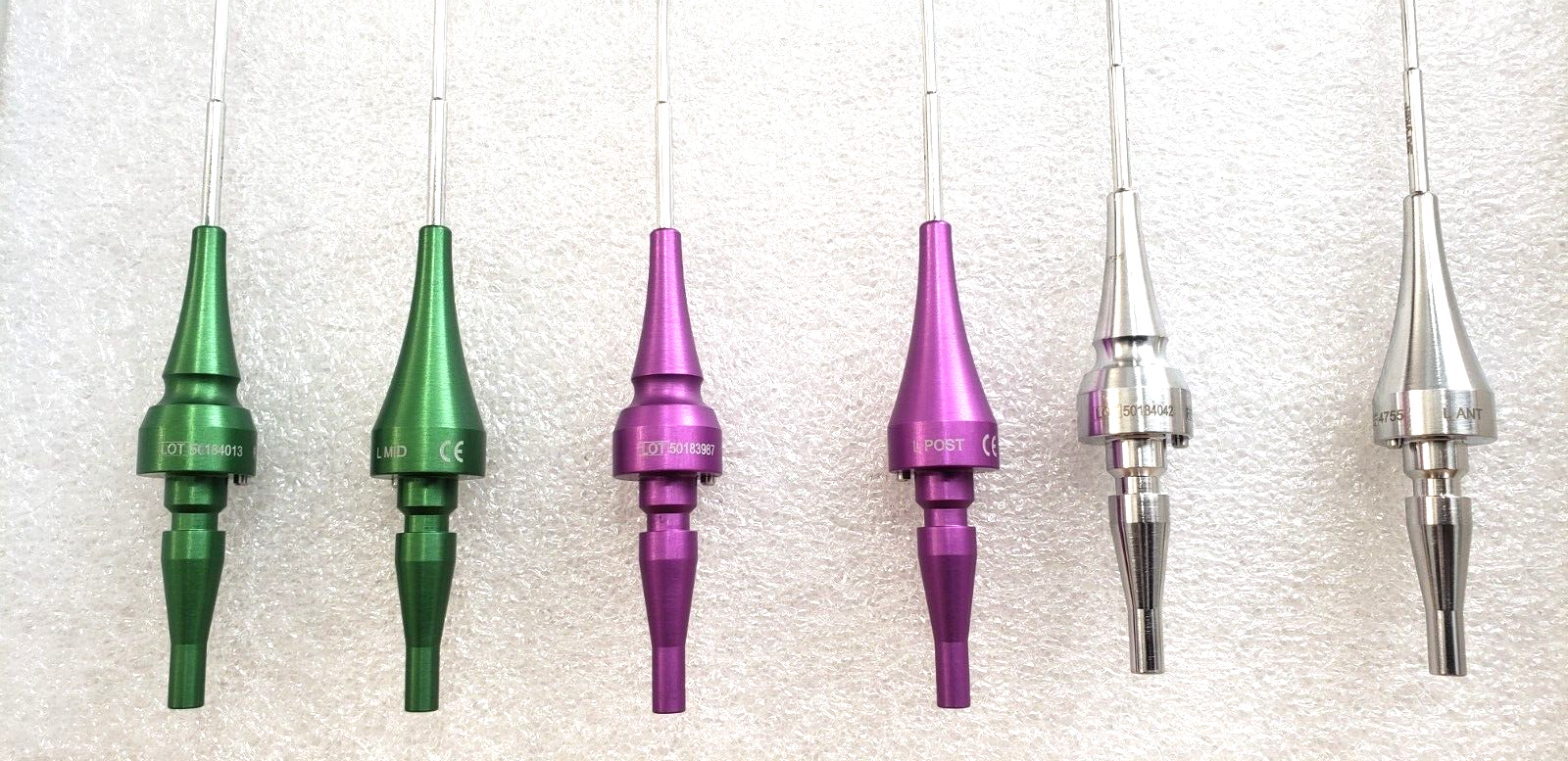 Stryker orthopedic Cannula Set Sharp Shooter of 6 Pieces