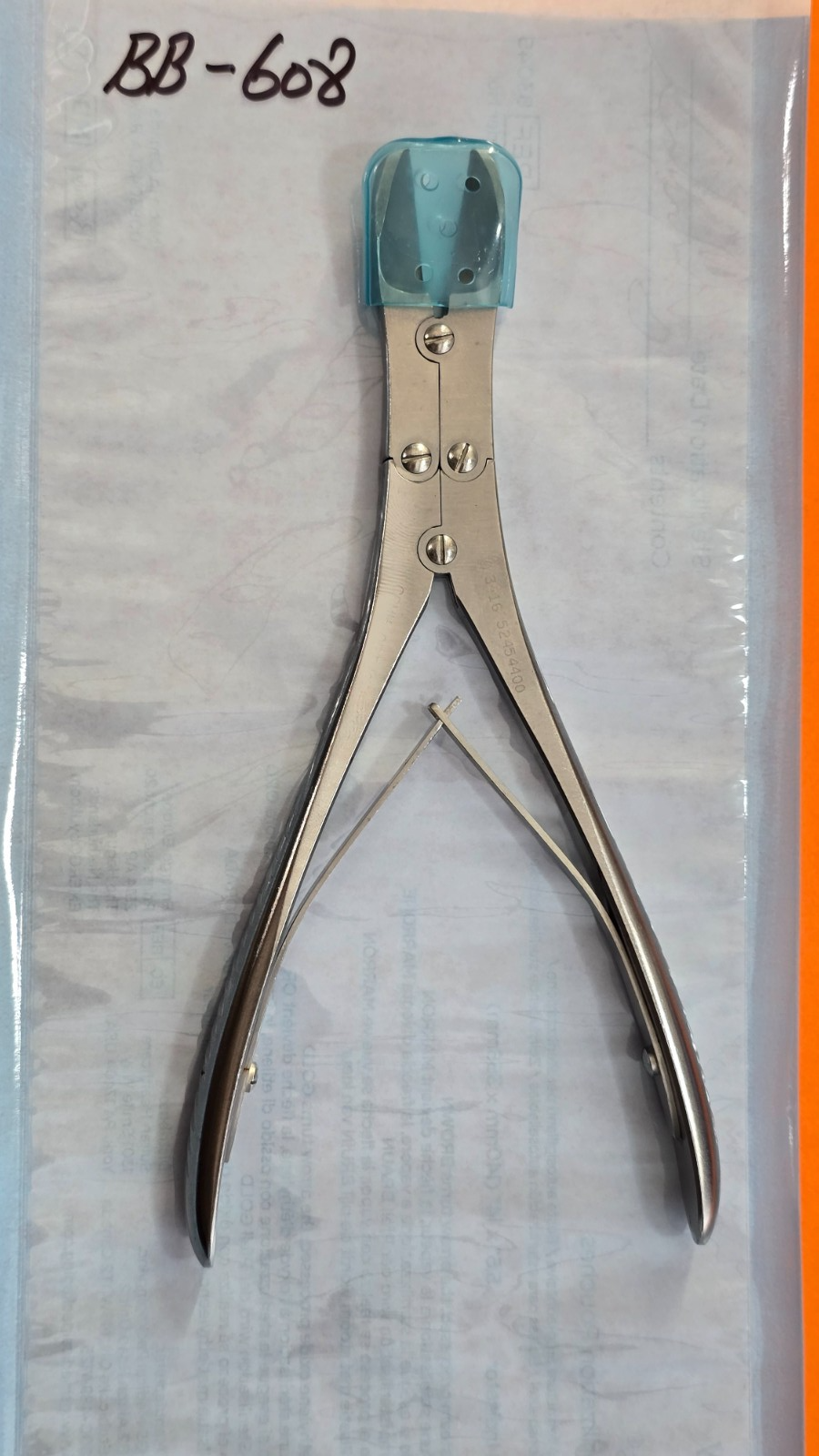Zimmer Ruskin Liston Cutting Forceps 22cm angled Orthopedic Instruments
