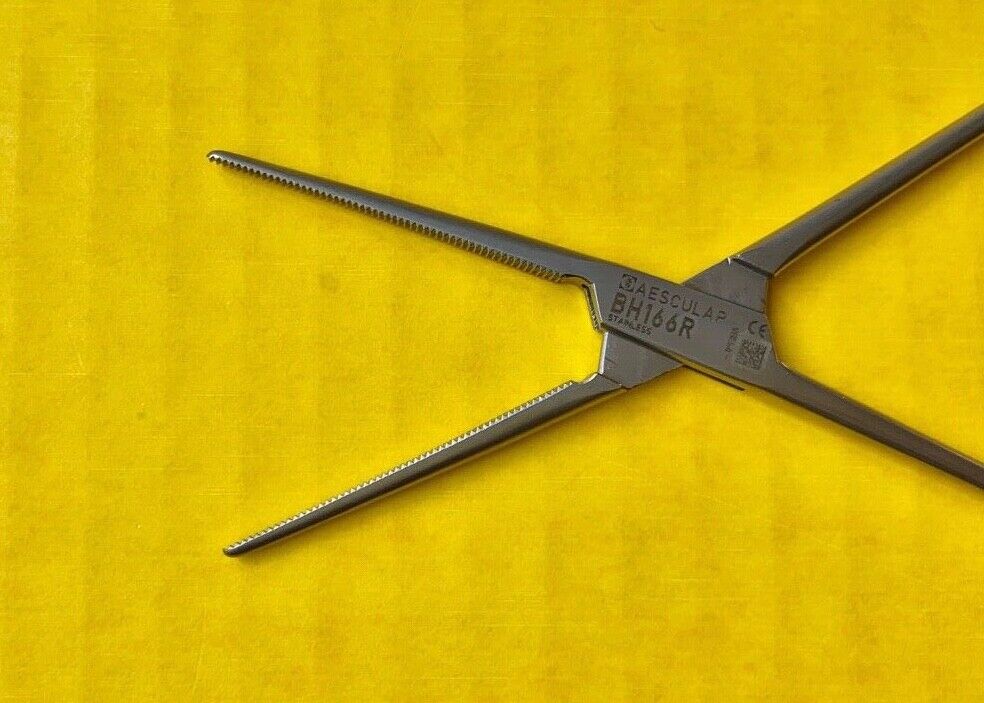 Aesculap Surgical Rochester Pean Artery Forceps, Straight, 160mm REF: BH442R