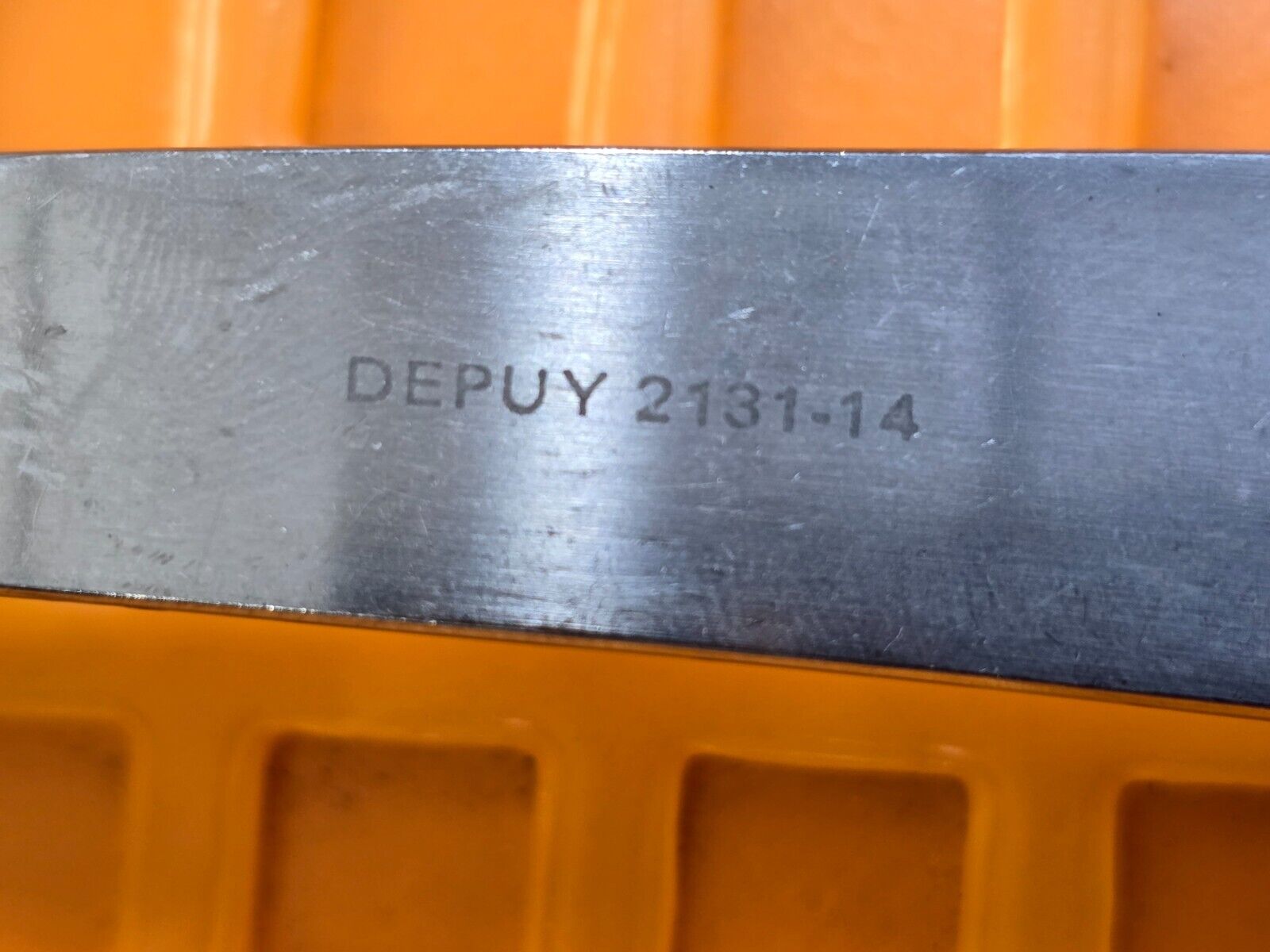 Depuy Mitek Surgical Orthopedic Hohmann Retractor with Blunt Tip.