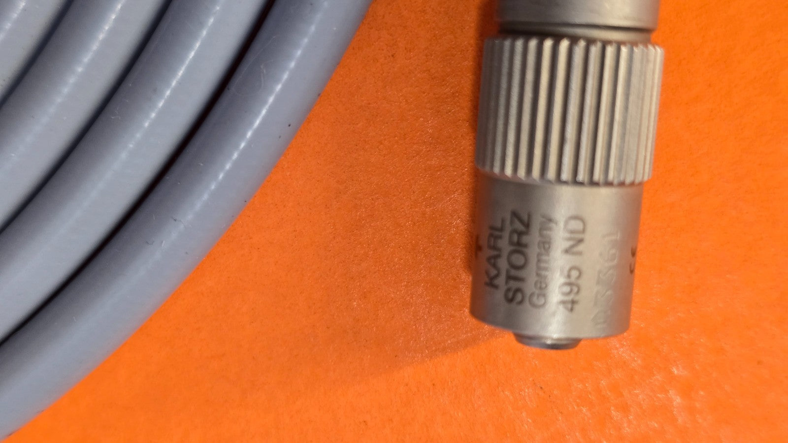 Karl Storz 27005 FA telescope 4mm x 12* & Sheath  495ND Fiber Optic Cable.
