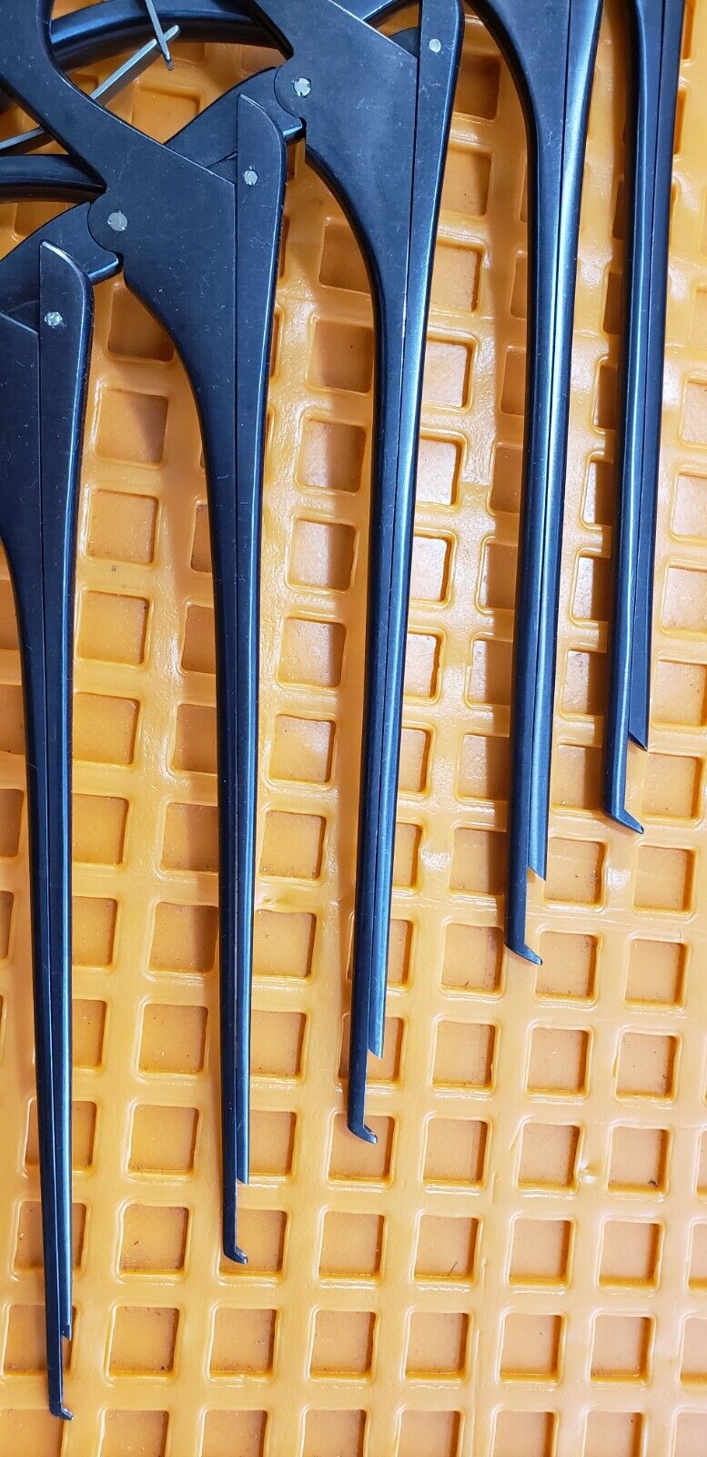 Life Instrument 838-0802-0B Orthopedic Kerrison Rongeurs 1,2,3,4,5mm Set Black