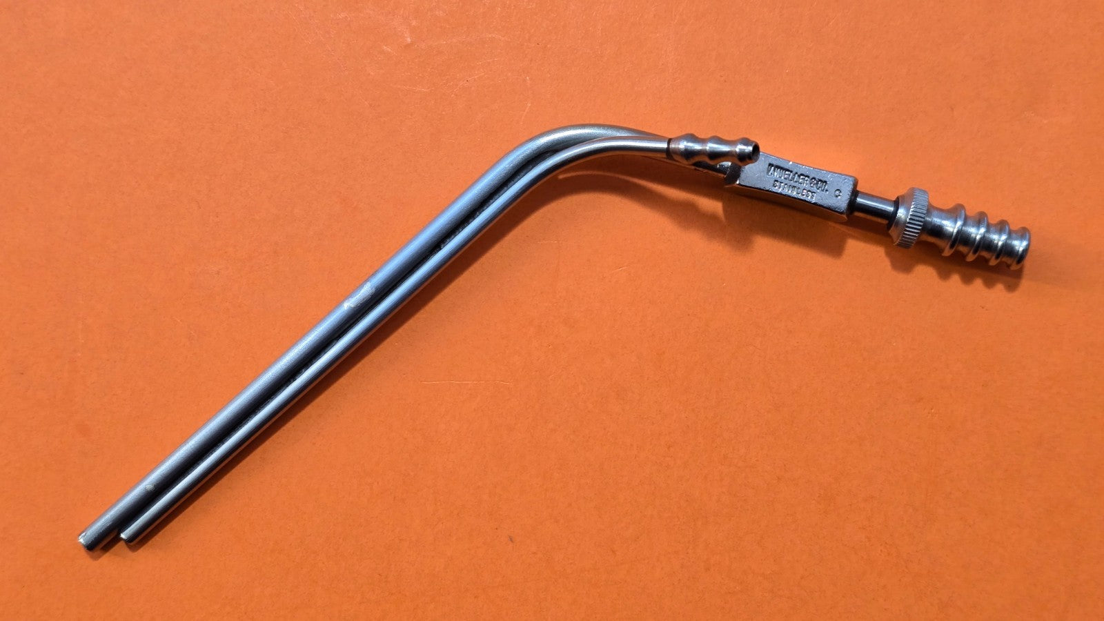 V. Mueller Surgical Frazier Suction Tube 12Fr Angled