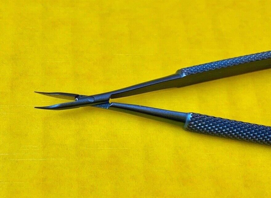 Katalyst Surgical Barraquer Curved Needle Holder REF: 5001C-115