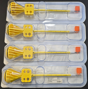 Lot of 4 Units Arthrex Orthopedic Anchor 7 x 19.1 mm , Yellow