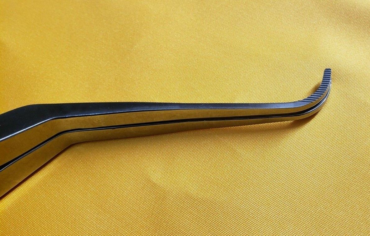 OSTEOMED Surgical Orthopedic Spinal Spreader Angled with Ratchet Handle
