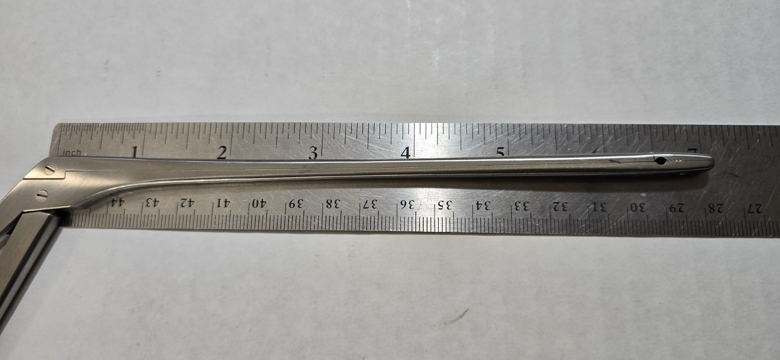 AESCULAP FF 566R Surgical Orthopedic Casper Rongeur 6mm Shaft 7"