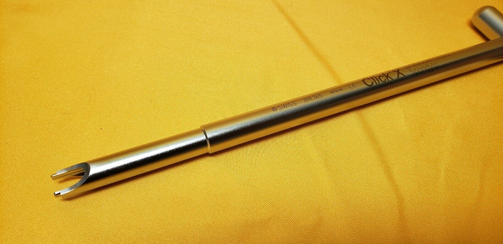 Swiss Surgical Orthopedic Screwdriver W- T-Handle Locking Cap REF: 388.365