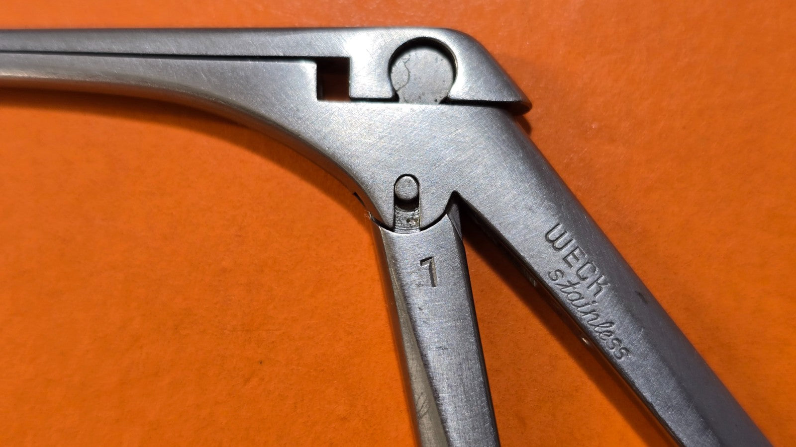Weck Orthopedic Wilde Rongeurs 4.25mm Straight Fenestrated jaws