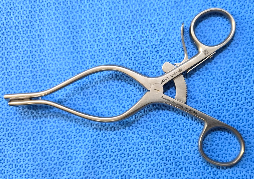 Jarit 204-155 Surgical Orthopedic Weitlaner Retractor 6.5" Sharp 3x4 Prongs