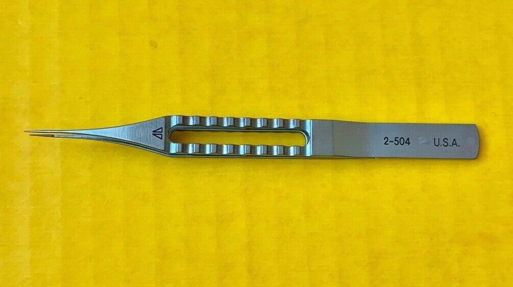 Storz Surgical Tying Forceps, Straight, Titanium, Long Handle REF: 2-504