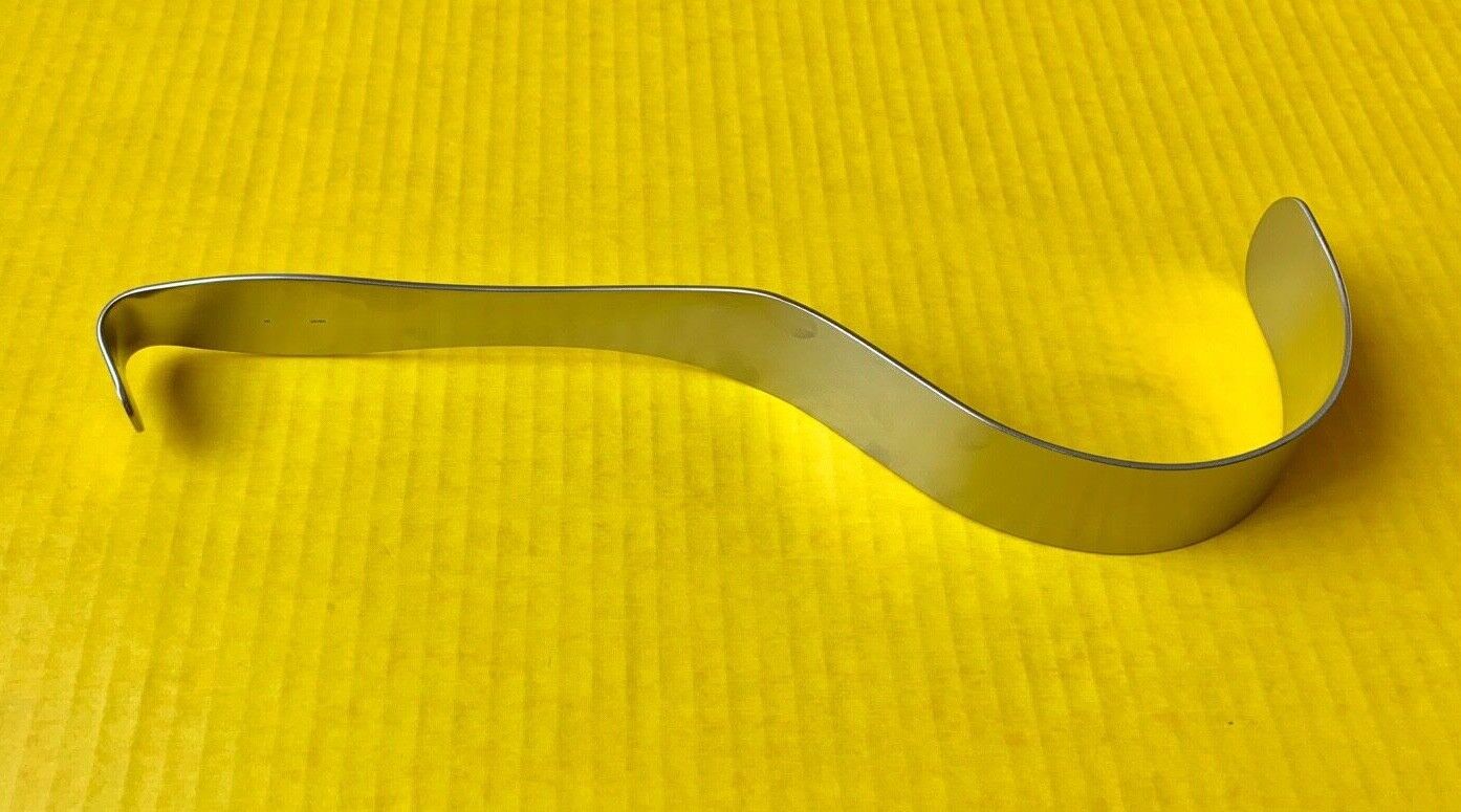 Jarit Surgical Deaver Retractor, 1.5" Wide x 12" Long REF: 200-205