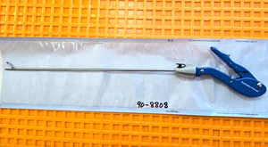 Snowden Pencer 90-8808 Diamond Curved Jaw Needle Holder 5mmx35cm with Lock