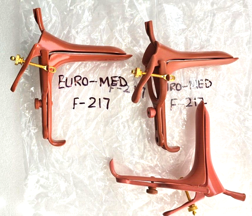 EURO-MED F-217 OBGYN LEEP View-More Speculum MEDIUM Coated