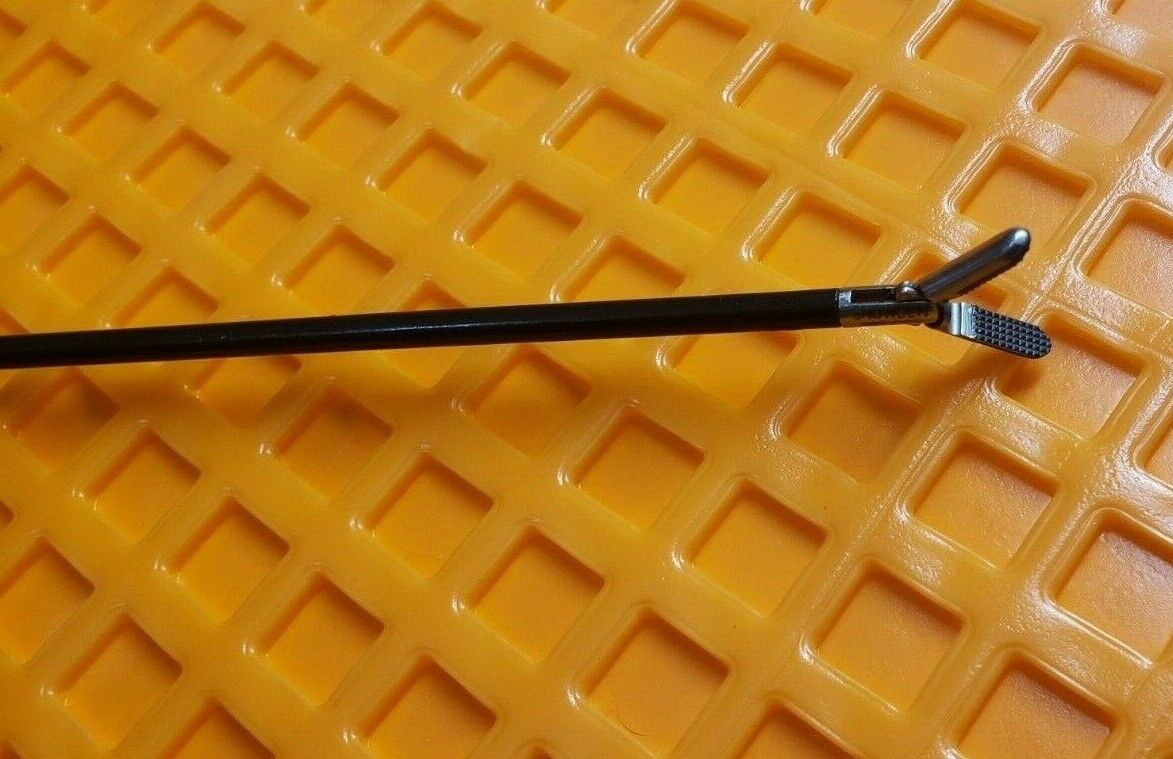 Snowden Pencer 90-6220 Laparoscopic Bullet Nose Forceps 5mmx45cm Diamond Jaw Tip