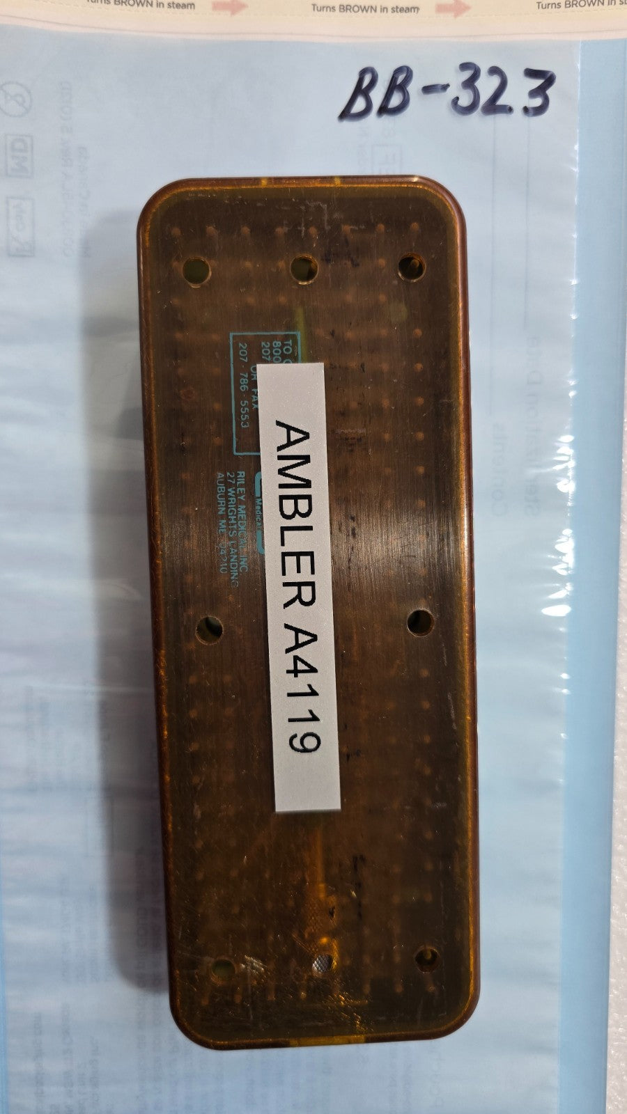 Ambler Surgical Ophthalmic Diamond Knife Straight REF: A4119 Diamond Blade.