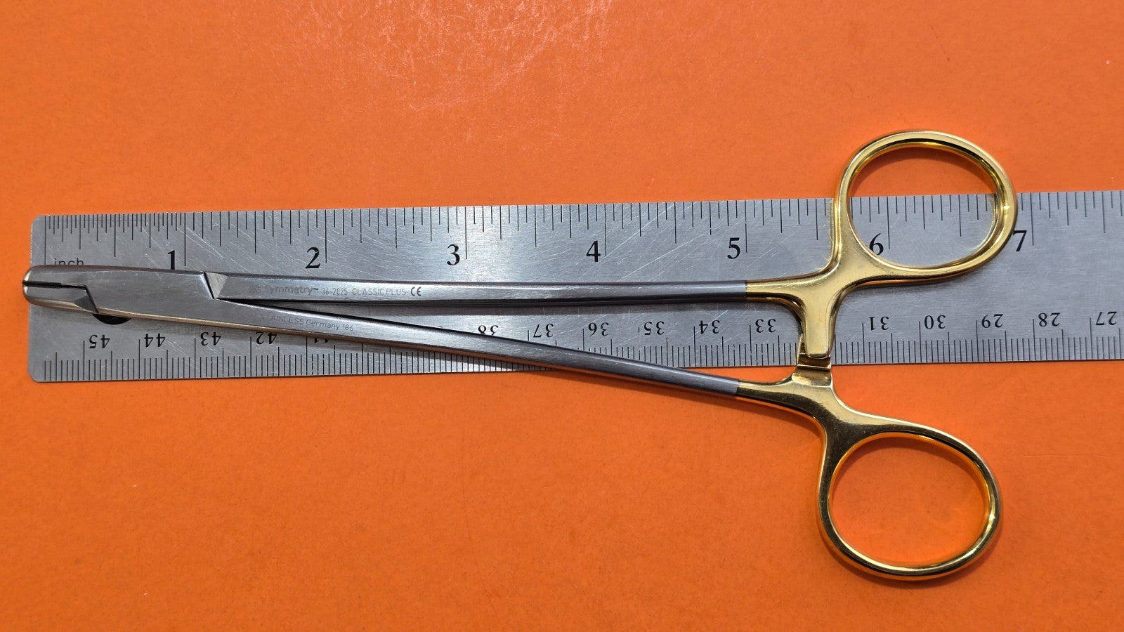 Symmetry Surgical  TC Wire Twister Needle Holder, 7" REF: 36-2025