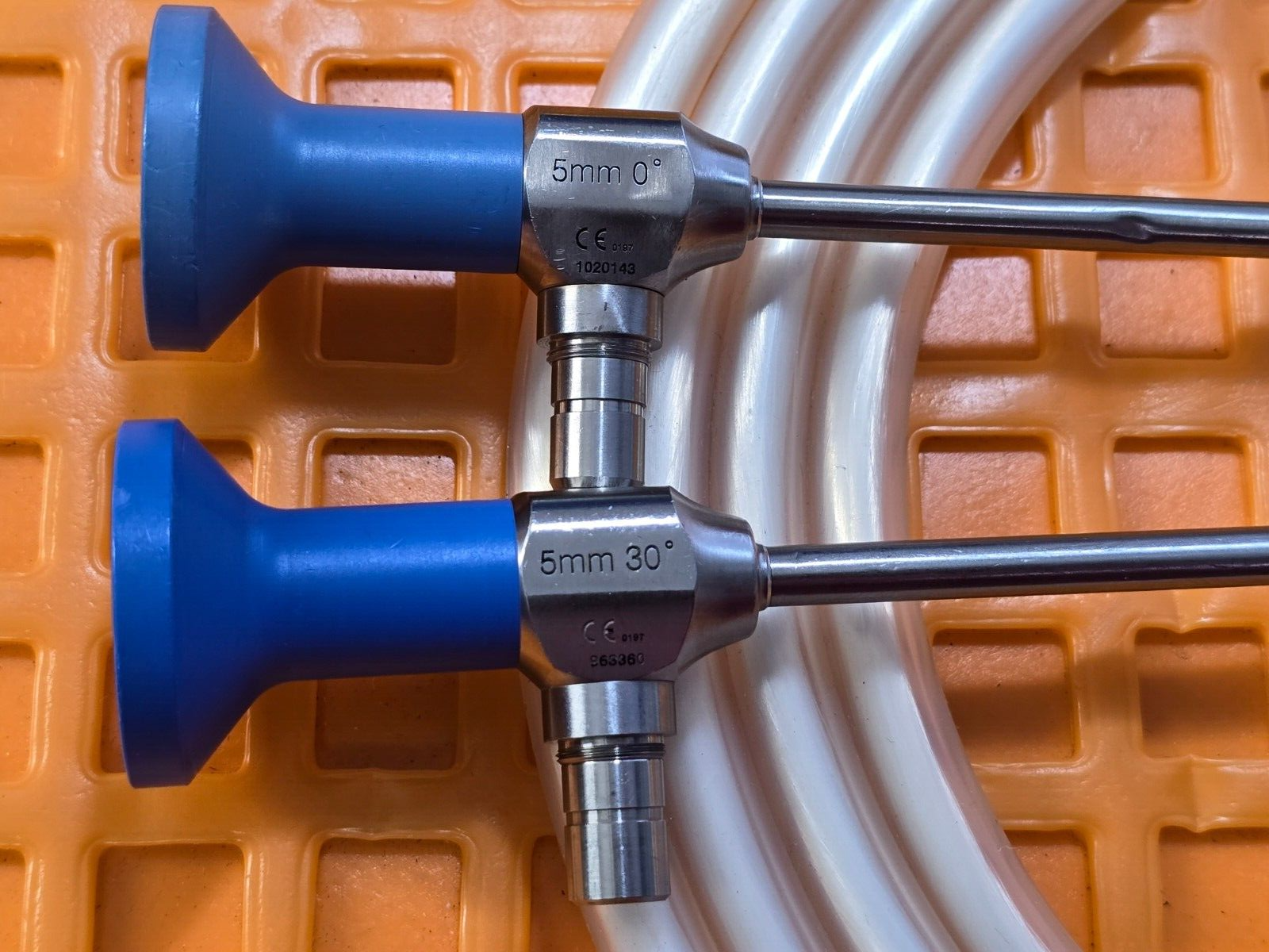 Stryker 502-539-030 IDEAL EYES 5mmx30 & 5mmx0* Deg Set & Fiber Optic Cable