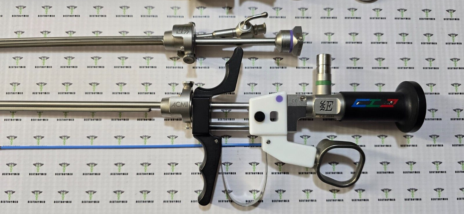 Gyrus Acmi EIWE Working Element Resection Set W- Fiber Optic Cable