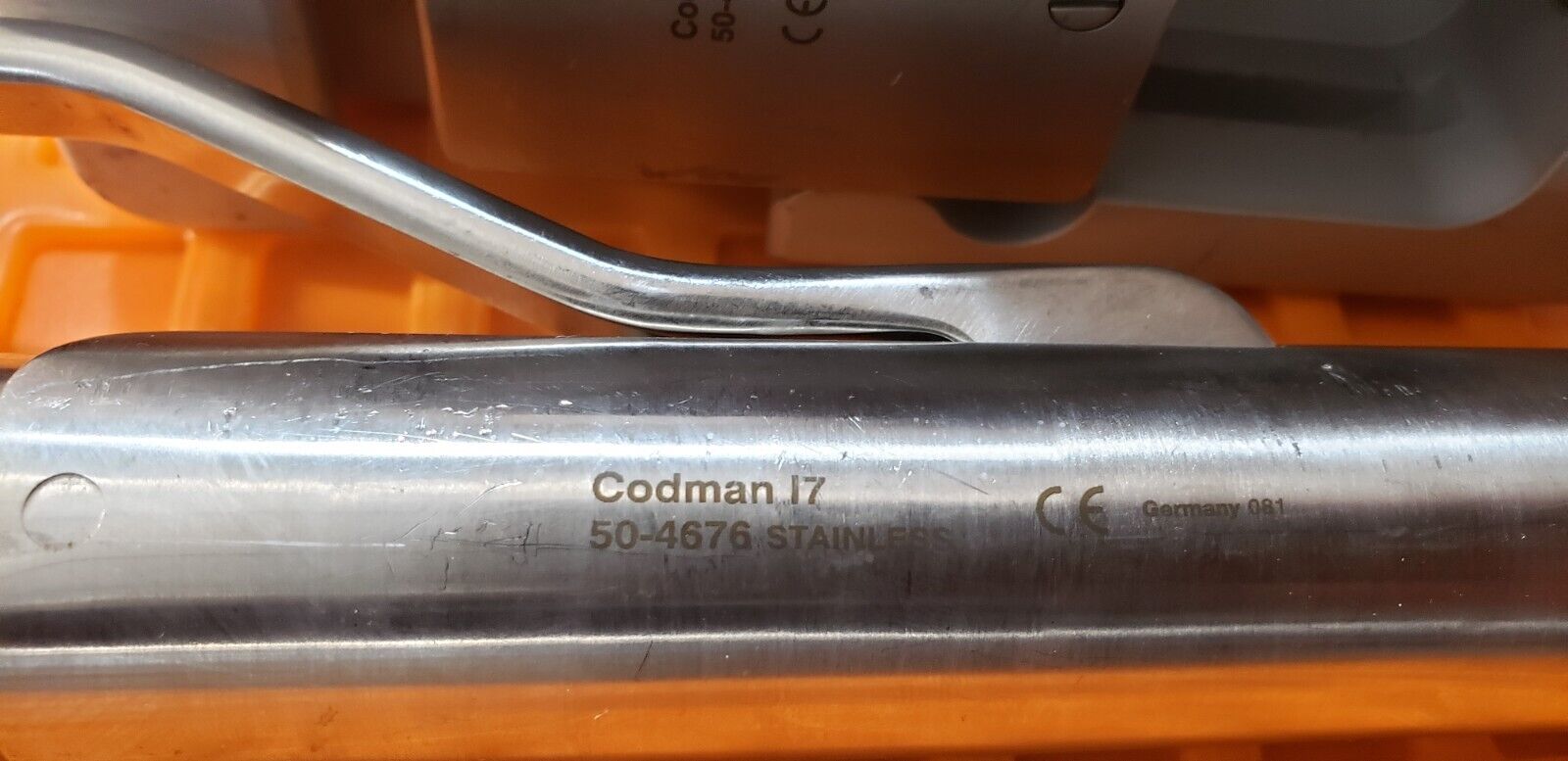 Codman 50-4676 Orthopedic Table Mounted Retractor Arm with Post Holder Clamp